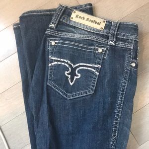 Rock Revival Flare Jeans size 31